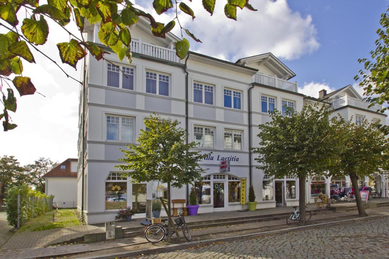 Villa Laetitia Fewo 16 - Strandnah, Balkon Binz Exterior foto